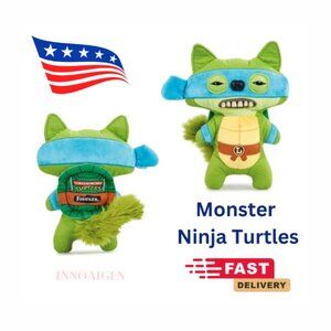 Fuggler Teenage Mutant Ninja Turtles TMNT Leonardo Limited Edition Ugly Monster